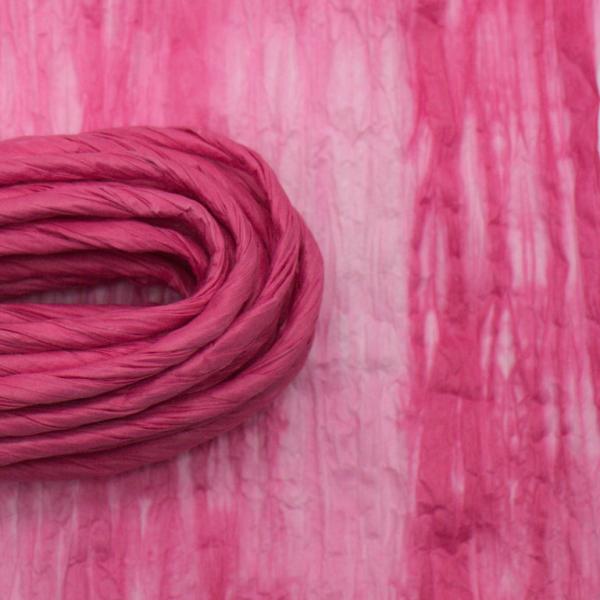 Papiergarn dick magenta